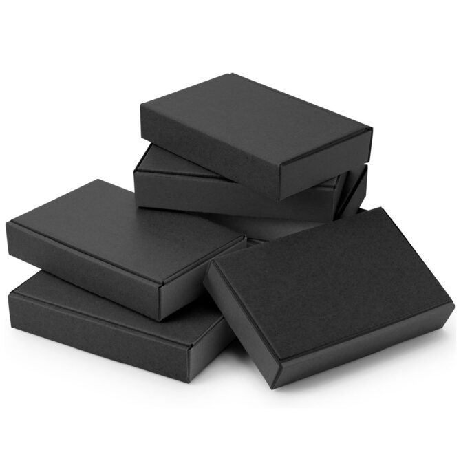 PACKAGING-BLACK-SHIPPING-BOXES
