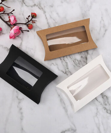 Packaging-Window-pillow-boxes